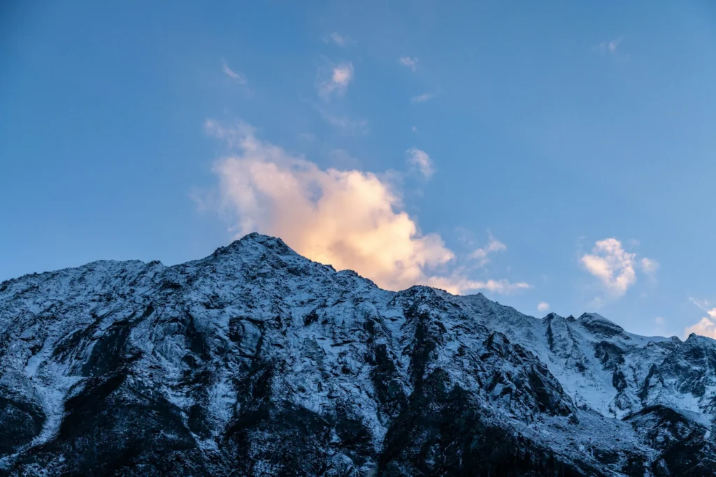 snow covered mountain - Book your Sangla valley holiday package