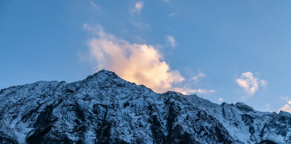snow covered mountain - Book your Sangla valley holiday package