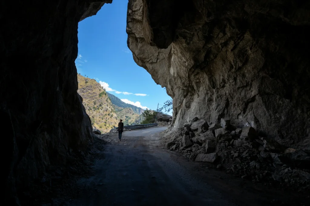 incredible road during our Sangla valley trip