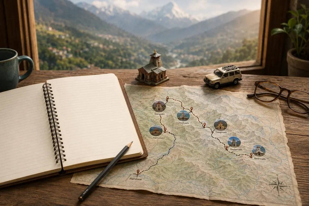 day-by-day planning of your char dham yatra