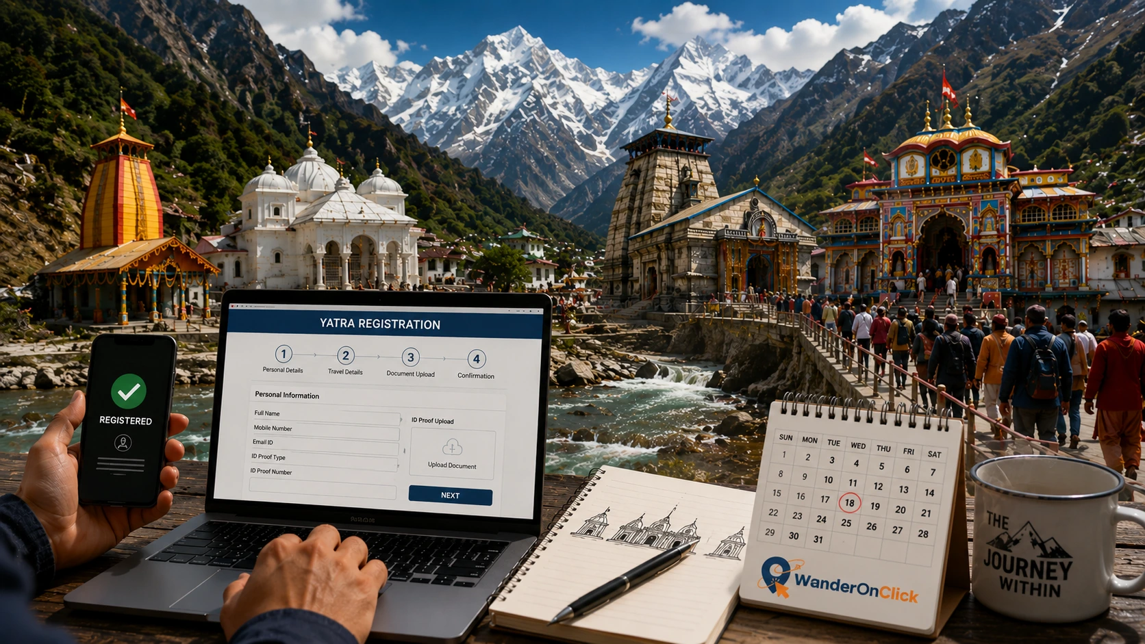 Complete Guide for Char Dham Yatra Registration