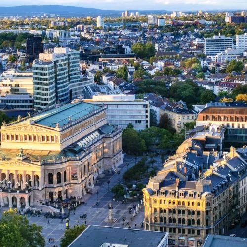 Travel to Frankfurt with WanderOnClick