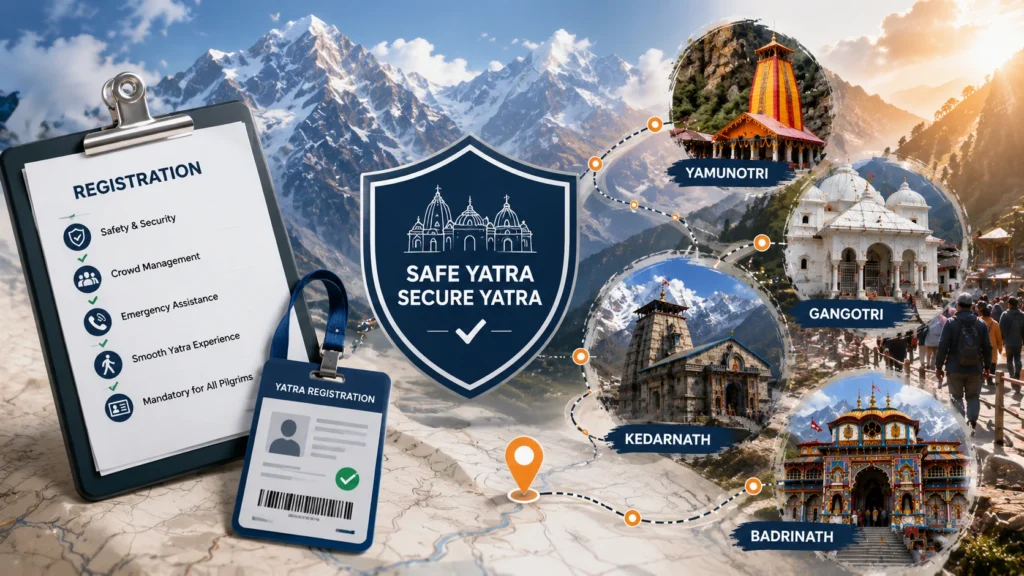 why is Char Dham Yatra registration important