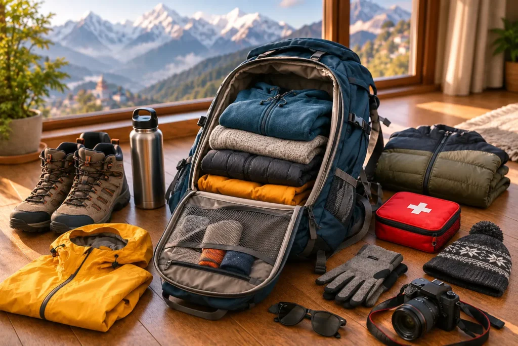 list of things to pack on char dham yatra